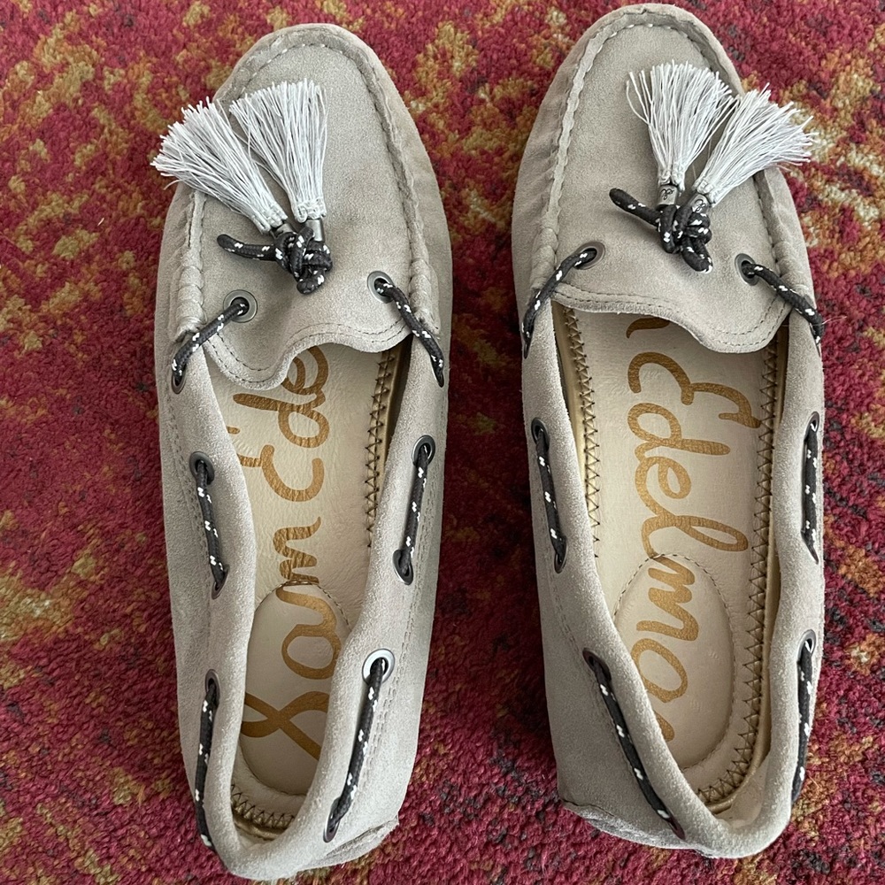 Suede shoes